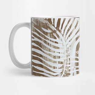 Zebra Mudcloth Earthy Pattern Mug